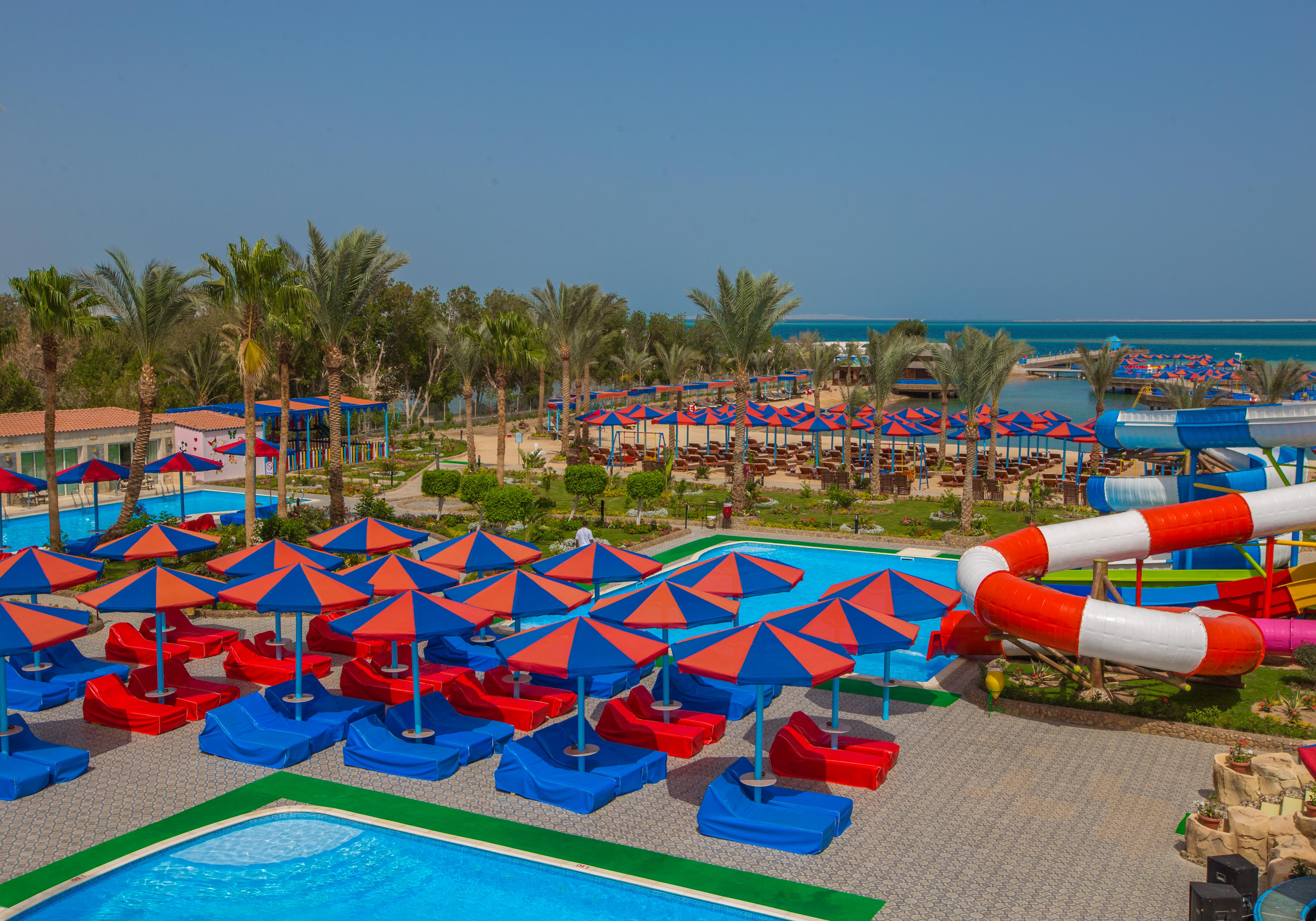 Sunrise Aqua Joy Resort Hurghada Bagian luar foto