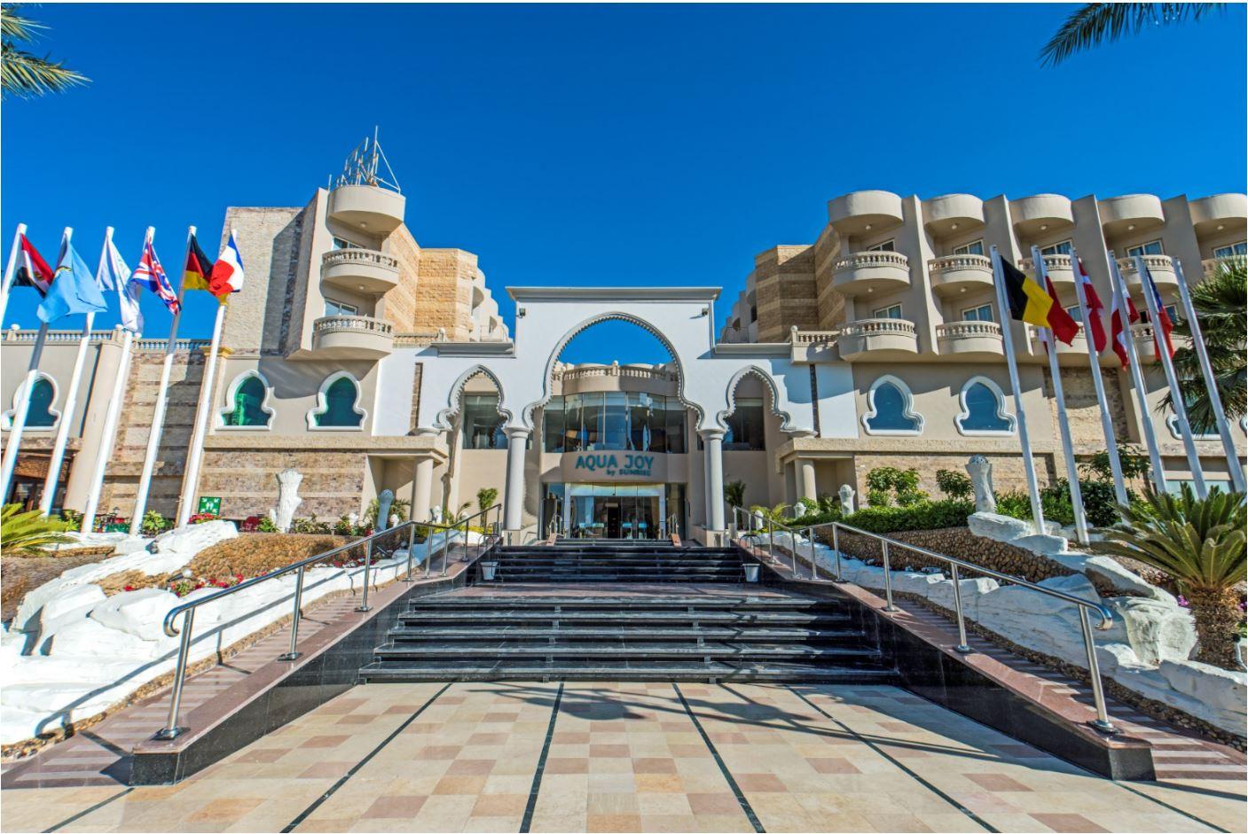 Sunrise Aqua Joy Resort Hurghada Bagian luar foto