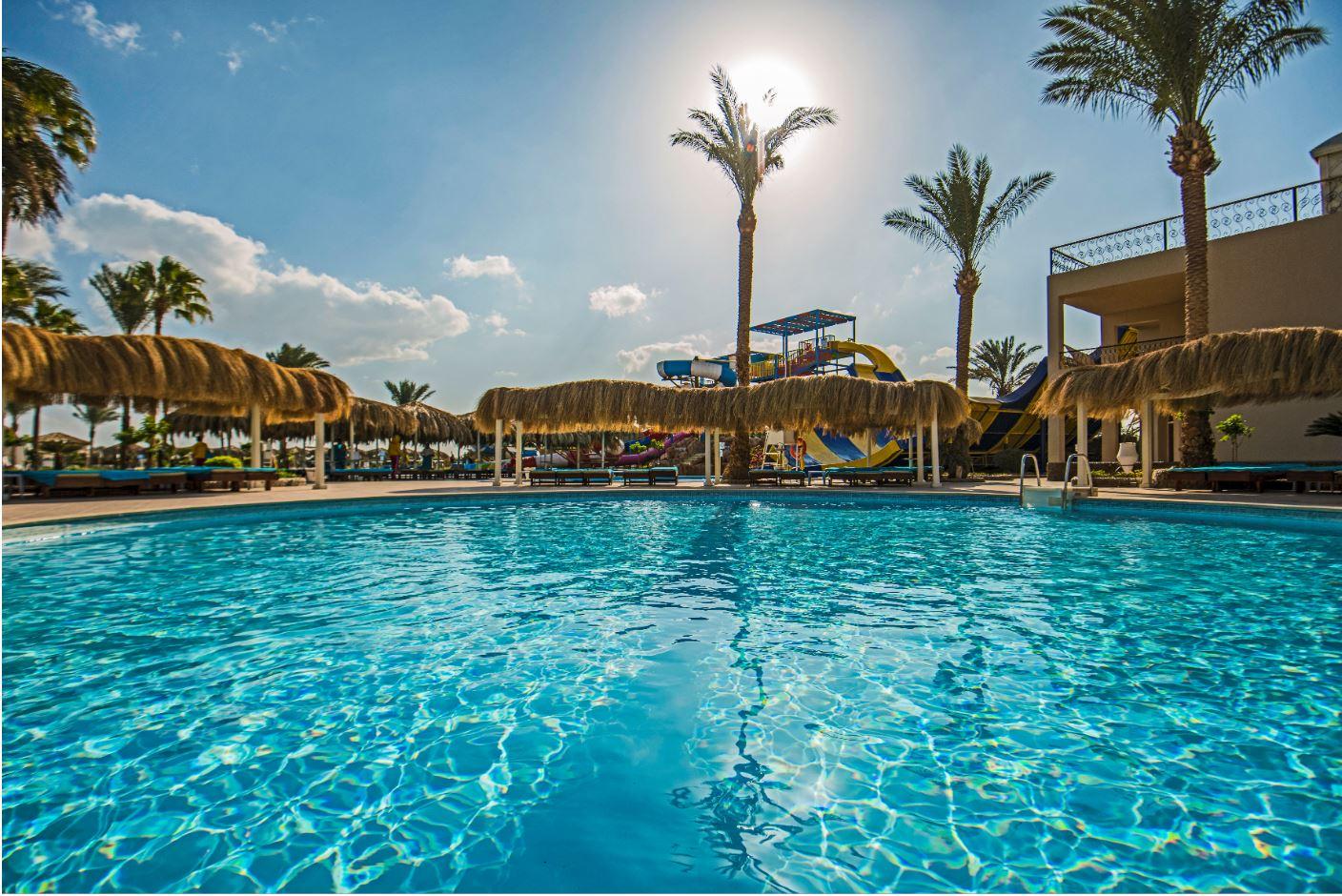 Sunrise Aqua Joy Resort Hurghada Bagian luar foto