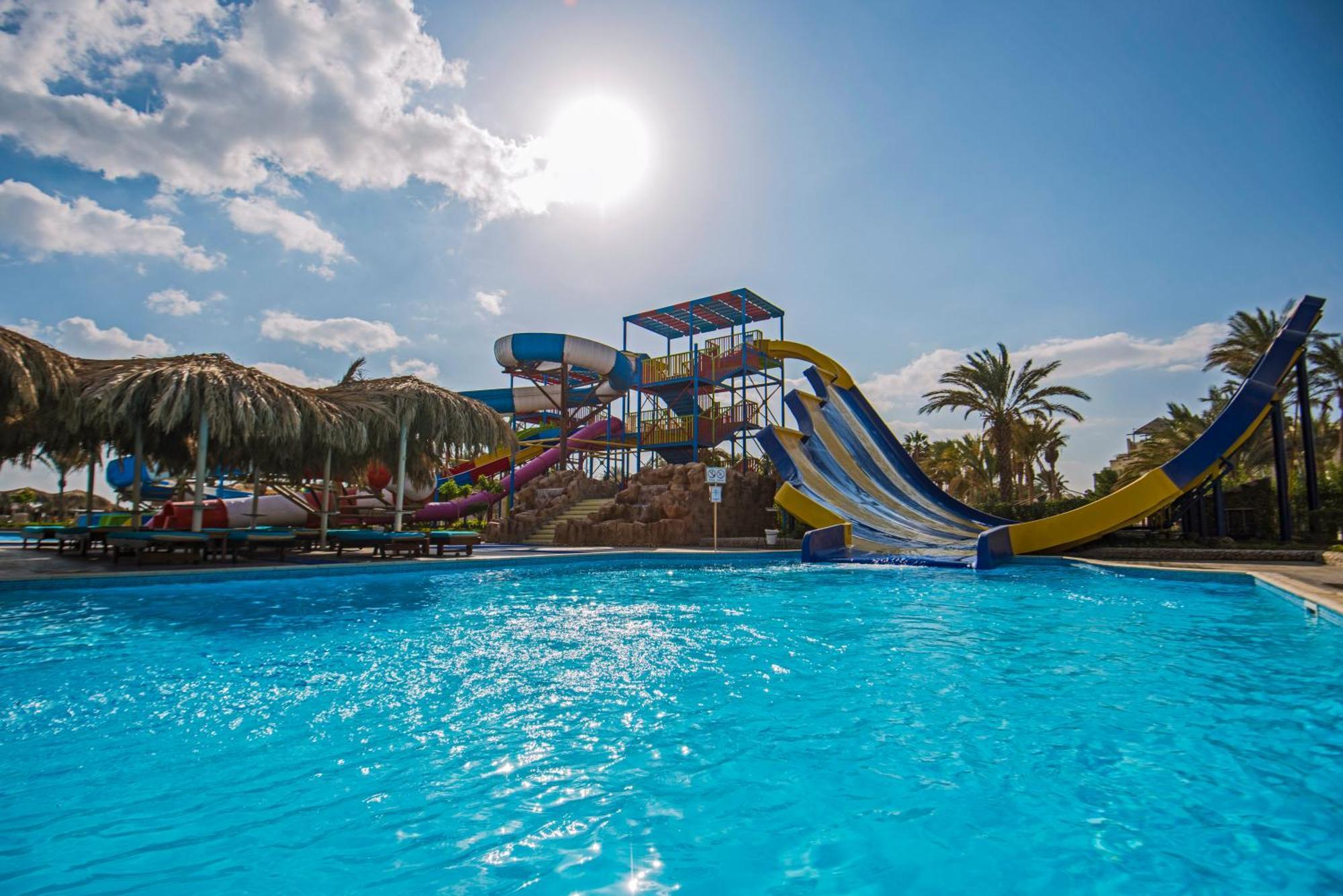 Sunrise Aqua Joy Resort Hurghada Bagian luar foto